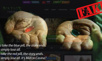 Another Hoax – Pirated Slots at Matrix Casino Exposed
