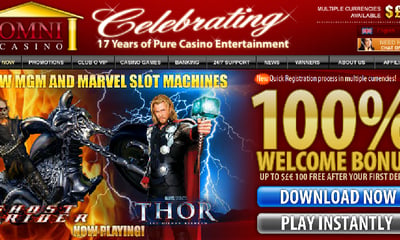 Omni Casino progressive Jackpot just got better