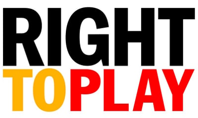 ‘Right To Play’ charity receives a donation from Matchbook Traders