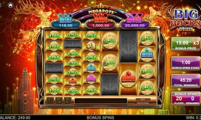 Big Bucks Deluxe Slot Review – BTG’s 89,600x Megapots Monster