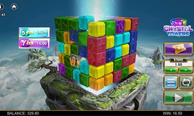Crystal Towers Slot Review – BTG's 3D Reactor Offers 90,050x Potential