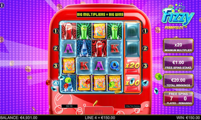 Big Time Gaming’s Fizzy Pennyslot – Small Bets, Big Thrills