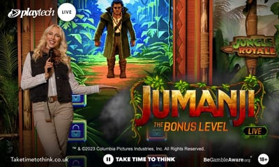 Jumanji: The Bonus Level by Playtech – First-ever Live Game Inspired by Hollywood Blockbuster