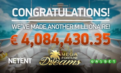 NetEnt’s Mega Fortune Slots Pay Over €6.7 in Jackpots on Same Day