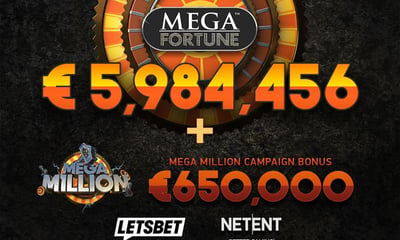Lucky Player Hits €6m Mega Fortune Jackpot and Gets €650,000 Mega Million Bonus