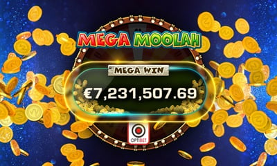 Two Optibet Casino Players Win Over €6.5 Million in Mega Moolah Jackpot