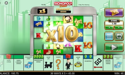 Monopoly Deluxe by Big Time Gaming: The 49,920x Property Ladder