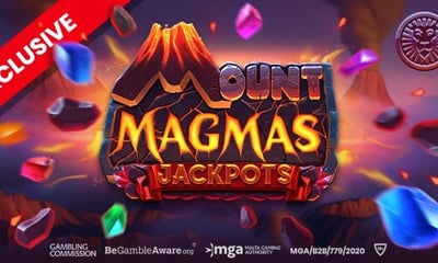 Push Gaming’s First Jackpot Slot Mount Magmas Goes Live Today