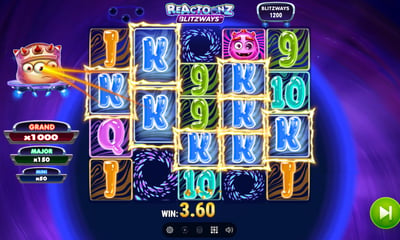 Reactoonz Blitzways (Play'n GO): 16,807 Dynamic Ways and the End of the Quantumeter