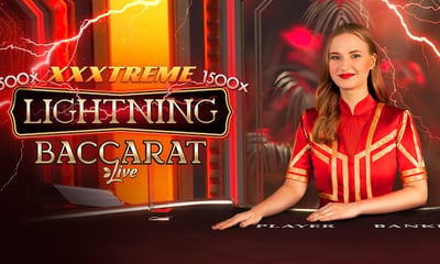 Xxxtreme Lightning Baccarat by Evolution – Now with More and Higher Multipliers