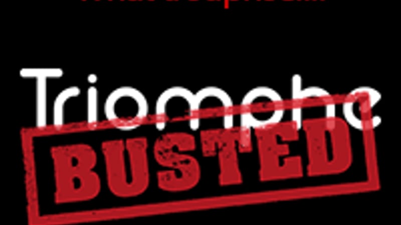 What a surprise... Triomphe Busted! And blacklisted...