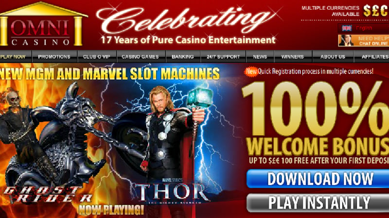 Omni Casino progressive Jackpot just got better