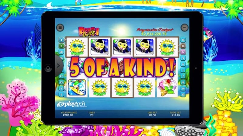 Lucky Mobile Player Lands €2,514,226.79 on Playtech's Beach Life Slot