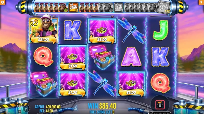 Big Bass Blast (Pragmatic Play): A Fast 1 in 59 Bonus Trigger with 7-Wild Catch