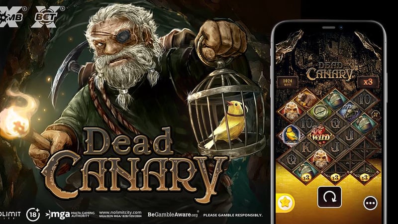 Nolimit City Releases Sequel to Fire in the Hole and Misery Mining – Dead Canary Out Now!