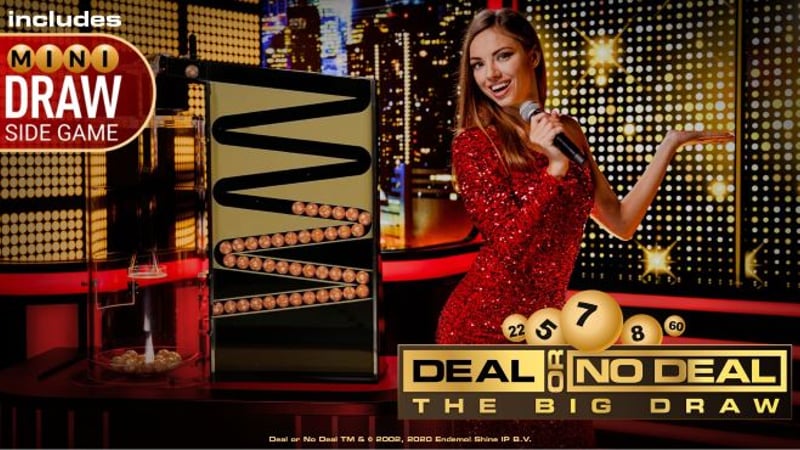 Playtech’s New Live Deal or No Deal – The Big Draw Available Now