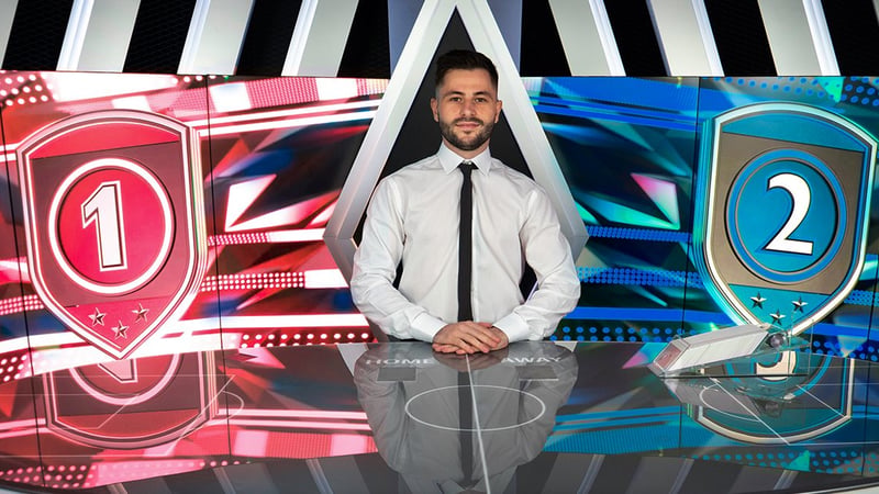 Evolution Revamps Football Studio Live Top Card Game
