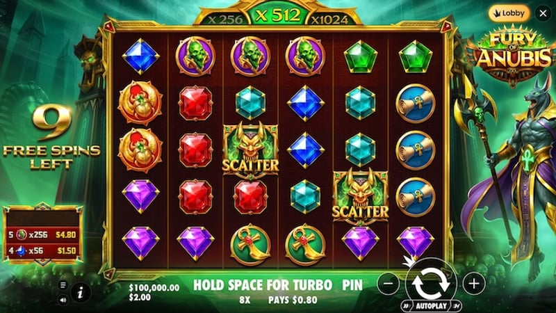 Fury of Anubis by Pragmatic Play – 5 Bonus Buys and 10,000x Cap Without the Extreme Grind