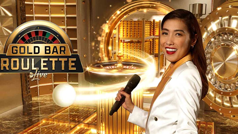 Hot Addition to Live Casino -- Evolution Gold Bar Roulette Out Now!
