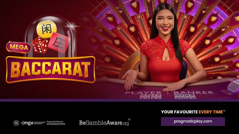 Win Up to 1,000x in Pragmatic Play’s New Live Mega Baccarat