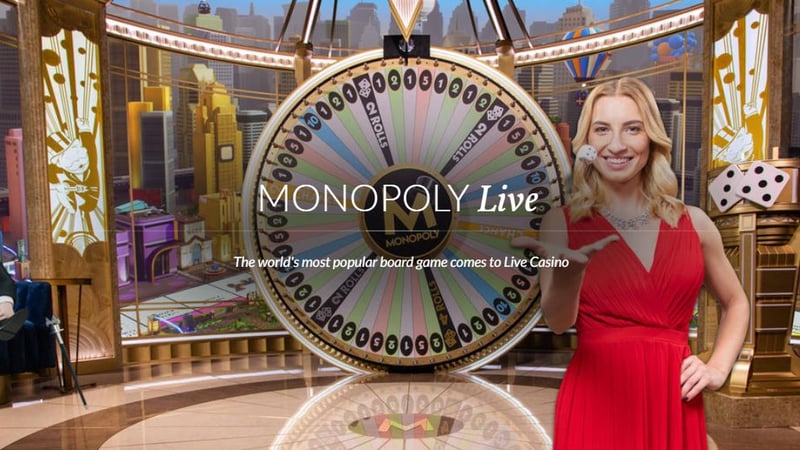 Monopoly Live Money Wheel by Evolution Out Now