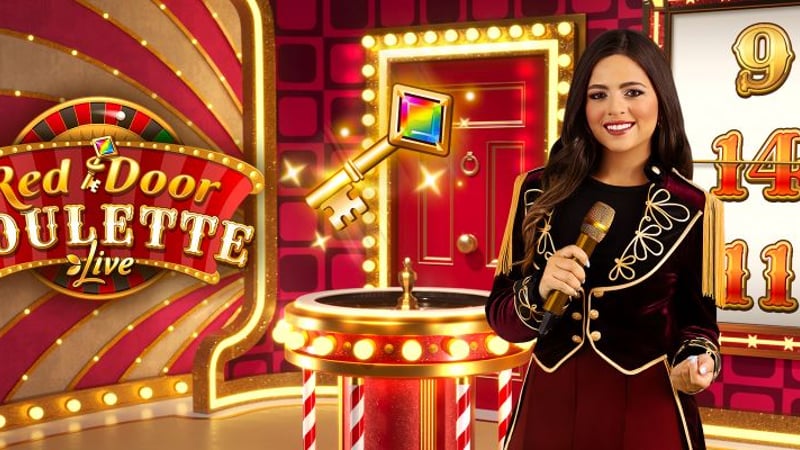Evolution’s New Red Door Roulette – A Fusion of Crazy Time and Lightning Roulette
