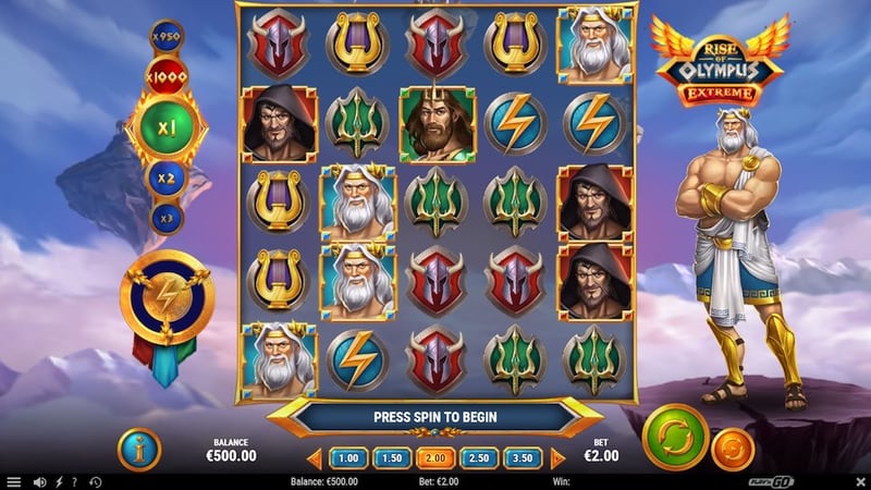 Rise of Olympus Extreme – Play’n GO Pushes Olympus to 50,000x Heights