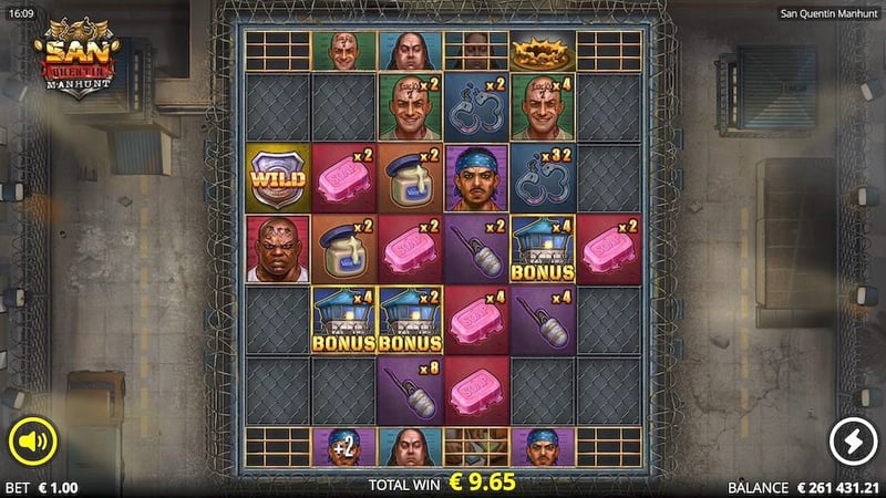 San Quentin Manhunt by NLC: Trading Paylines for a 46,532x Scatter Pay Grid