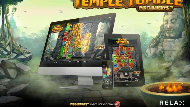 Relax Gaming Releases New Flagship Slot Temple Tumble Megaways