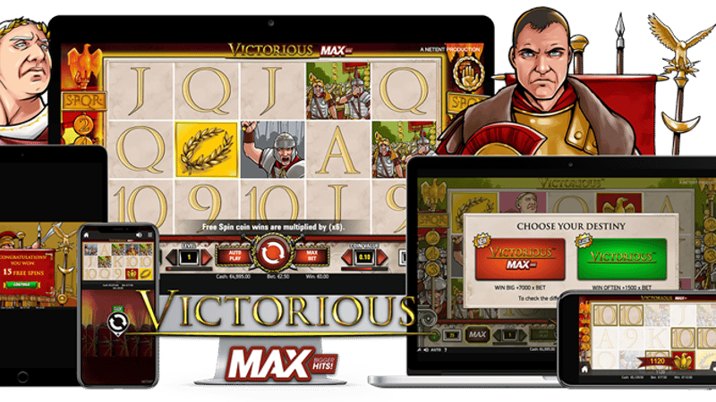 NetEnt Classics Relaunch: Victorious Max and Reel Rush 2