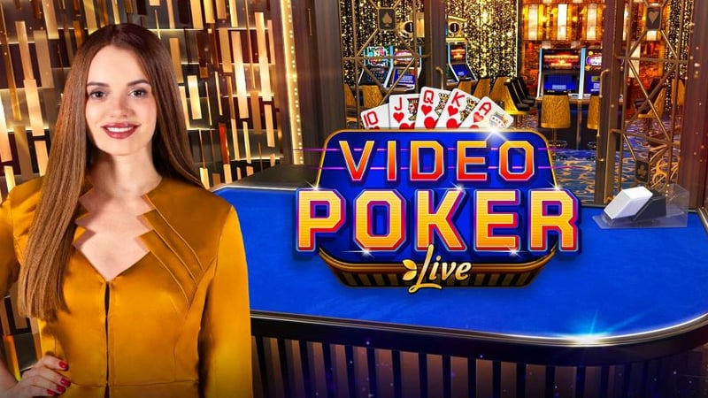 First in Live Casino – Video Poker Live by Evolution