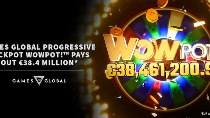 Games Global's WowPot! Pays Out a Record €38.4 Million Jackpot