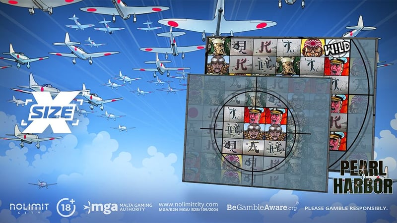 Coming Soon by Nolimit City – Pearl Harbor Slot with New xSize Mechanic