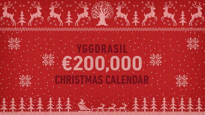 Yggdrasil's €200,000 Christmas Calendar Campaign Goes Live in December
