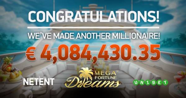 NetEnt’s Mega Fortune Slots Pay Over €6.7 in Jackpots on Same Day