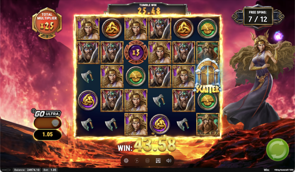 Viking Runecraft 1000 (Play'n GO): Now With 60,000x Cap but 10x Better Odds?