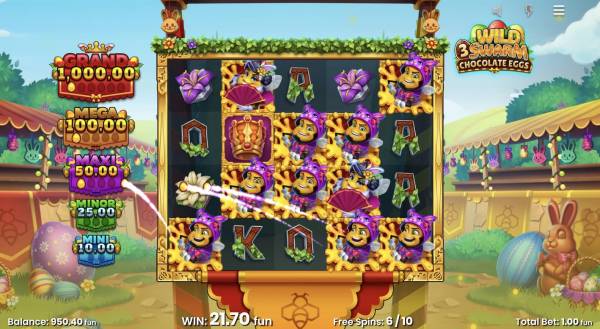 Wild Swarm 3 Chocolate Eggs by Push Gaming: The Secret Math Behind the 29,903x Easter Release
