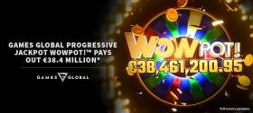 Games Global's WowPot! Pays Out a Record €38.4 Million Jackpot