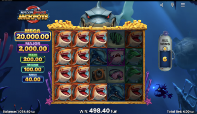 Razor Shark Jackpots: Nudge & Reveal Returns with Fixed Prizes and 11,000x Ceiling